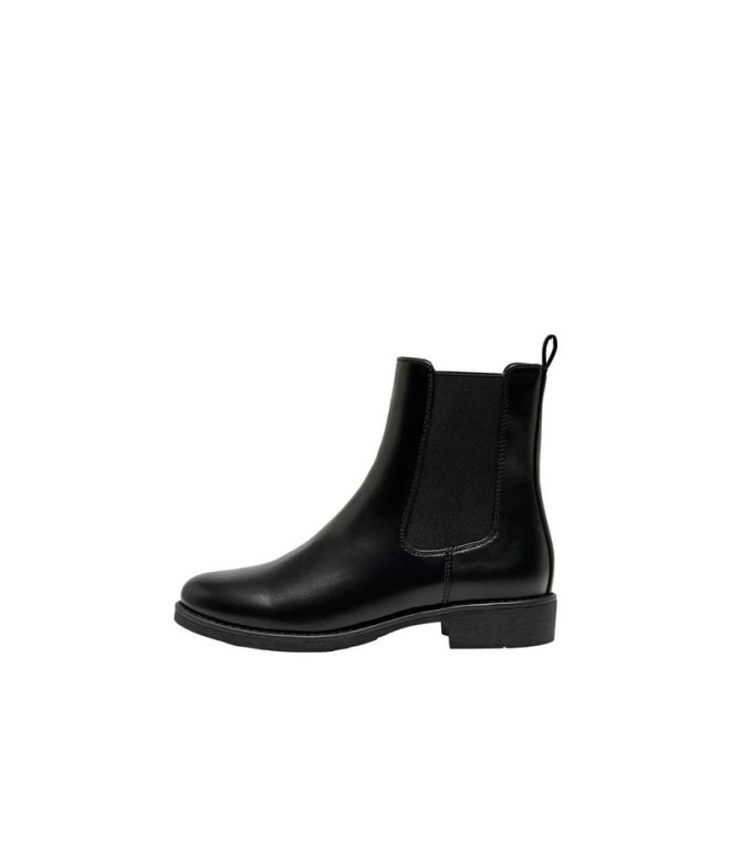Zapatillas Only Onlbibi-21 Pu Basic Boot Noos Black Mujer