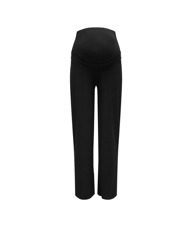 Pantalones Only Olmemma Wide Noos Black Mujer