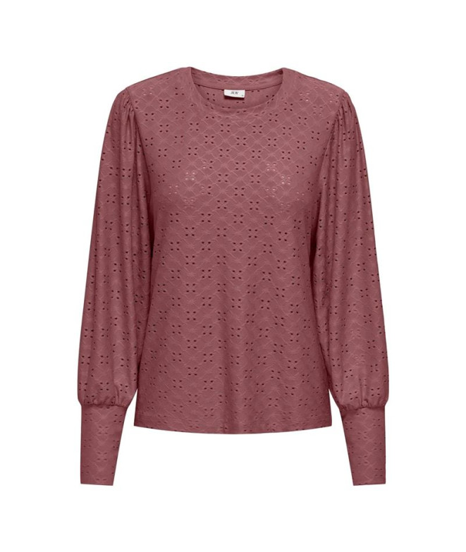 Camiseta Only Jdycathinka Bellsleeve Noos Rose Brown Mujer