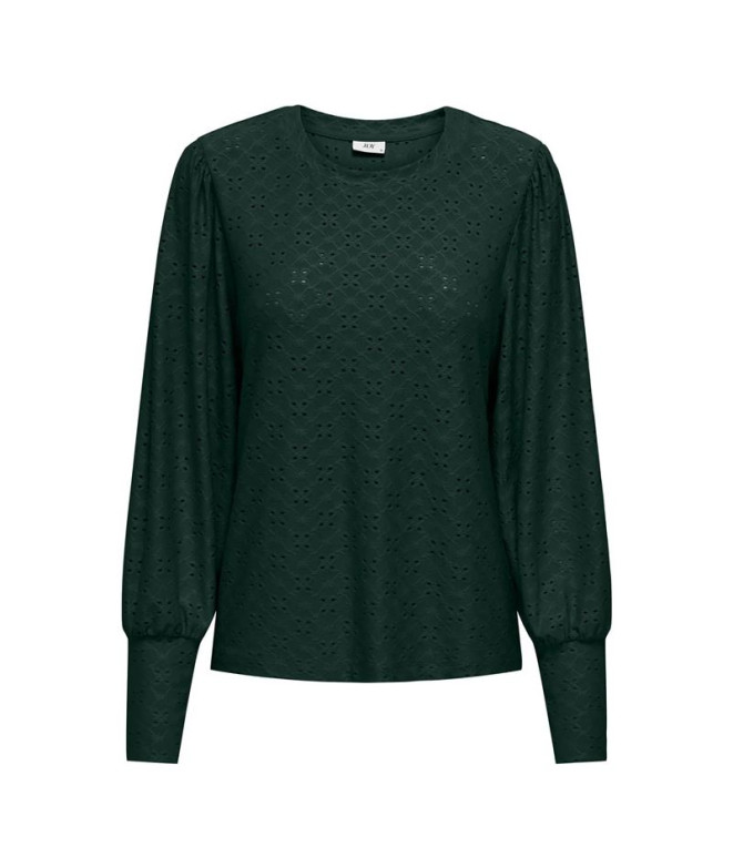 Camiseta Only Jdycathinka L/S Bellsleeve Noos Scarab Mujer