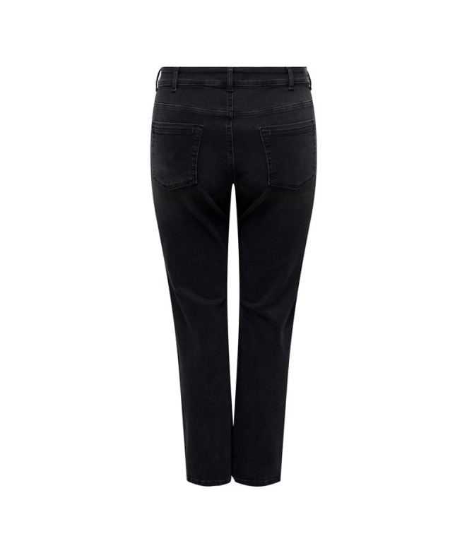 Pantalón Only Carwilly Hw Straight Dnm Rea1099...