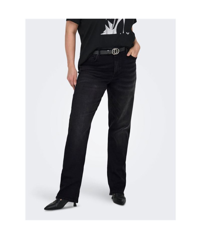 Pantalón Only Carwilly Hw Straight Dnm Rea1099...