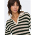 Polo Only Jdytikka Polo Knt Noos Birch Stripes:Black Mujer