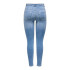 Pantalón Only Jdyfina Mw Skinny Ank Jns Mb Noos Dnm Medium Blue Denim Mujer