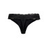Braga Only Onlchloe Lace Thong Noos Acc Black Mujer