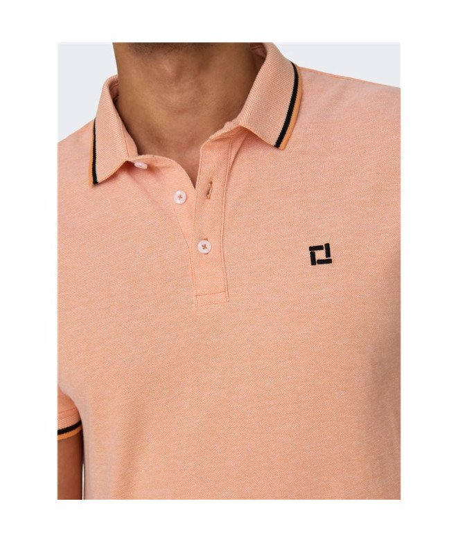 Camiseta Only & Sons Onsfletcher Life Slim Ss...