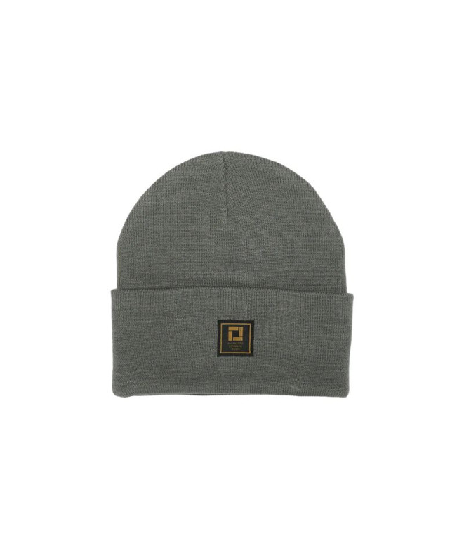 Boné Only & Sons Onsisaac Flat Knit Logo Beanie Noos Castor Gray Homem