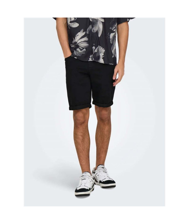 Pantalón Only & Sons Onsply Jog Blk 0280 Pim...
