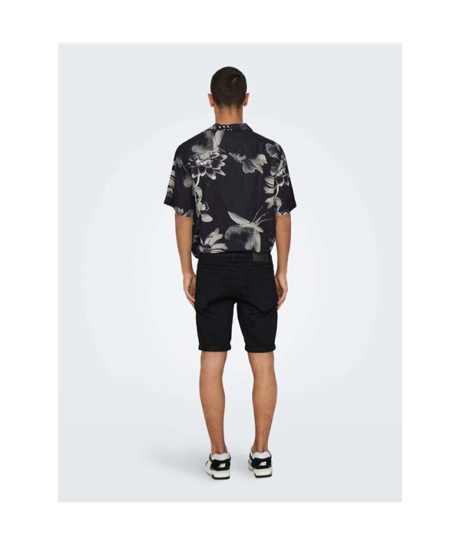 Pantalón Only & Sons Onsply Jog Blk 0280 Pim...