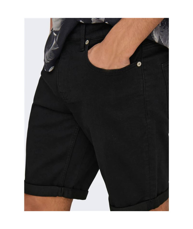 Pantalón Only & Sons Onsply Jog Blk 0280 Pim...