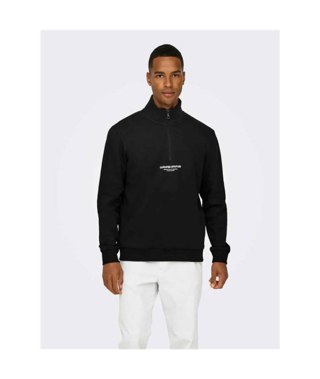 Sudadera Only & Sons Onscurated Reg Half Zip...