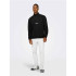 Sudadera Only & Sons Onscurated Reg Half Zip Noos Black Hombre