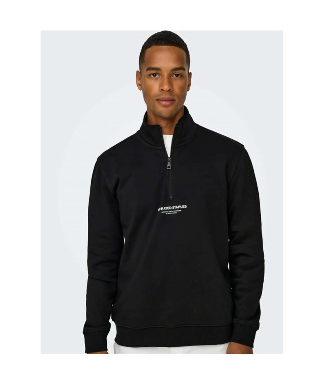 Sudadera Only & Sons Onscurated Reg Half Zip...