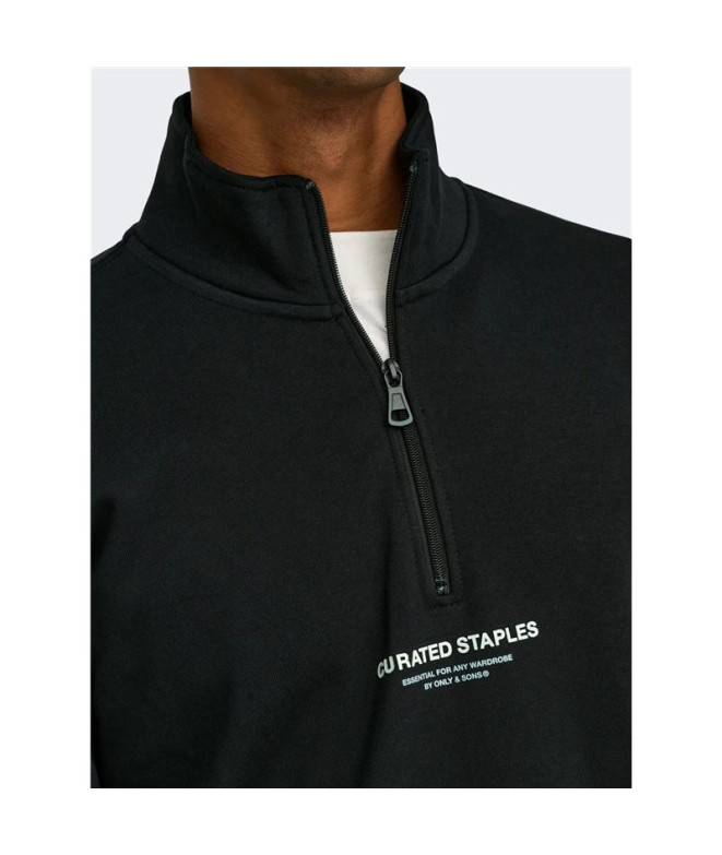 Sudadera Only & Sons Onscurated Reg Half Zip...