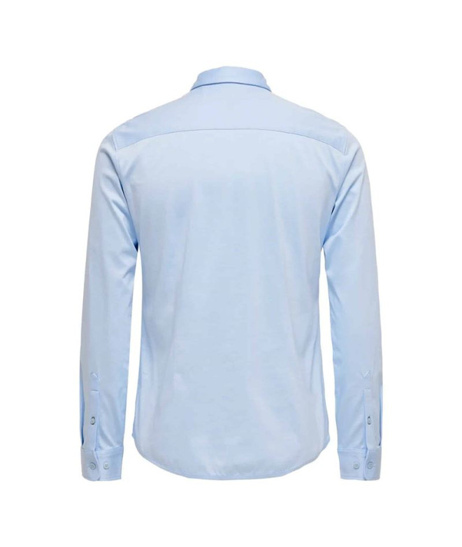 Camisa Only & Sons Onsrobin B/U Ls Stretch Noos...