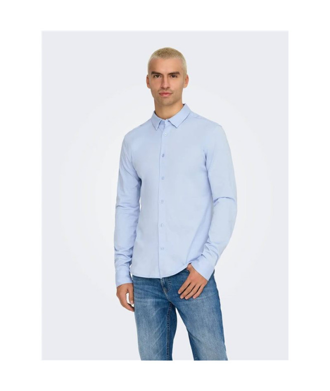 Camisa Only & Sons Onsrobin B/U Ls Stretch Noos...
