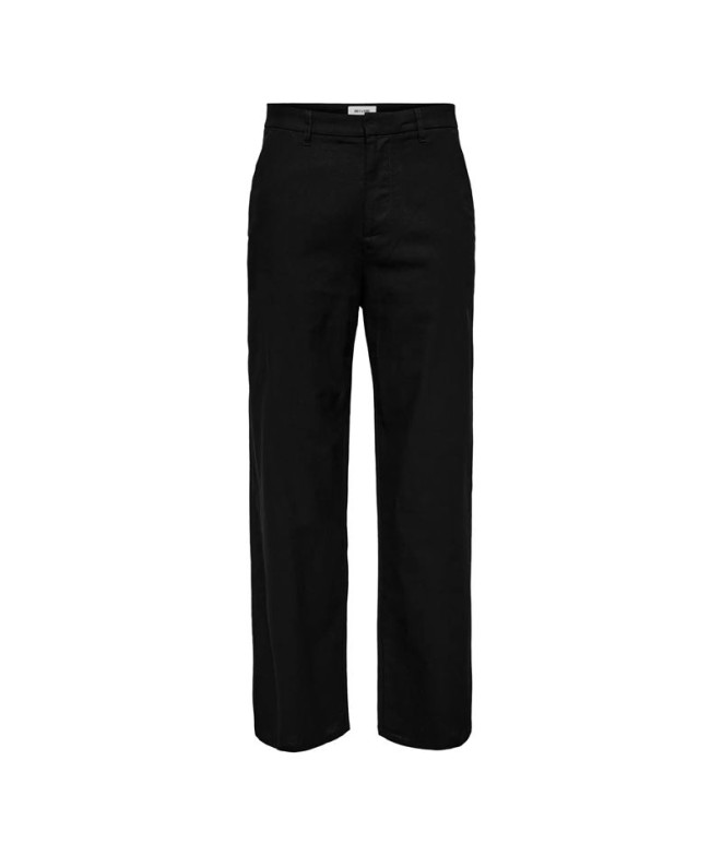 Pantalón Only & Sons Onsbob Loose Cot Lin 0007 Noos Black Hombre