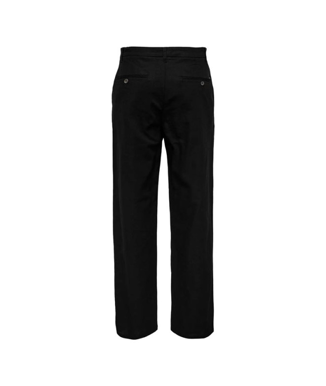 Pantalón Only & Sons Onsbob Loose Cot Lin 0007...