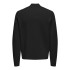 Camiseta Only & Sons Onscooper Half Zip High Neck Knit Noos Black Hombre