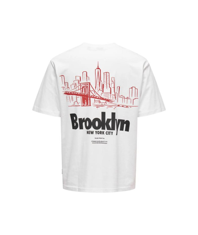 Camiseta Only & Sons Onskeane Rlx Ss Print Tee...