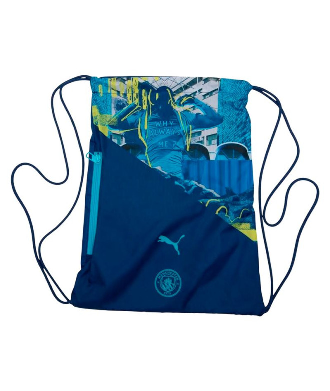 Bolsa de Fitness Puma Manchester City Ftblnrgy Gym Sa Hombre Azul