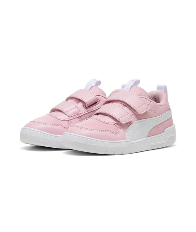 Sapatilhas Puma Multiflex Mesh, Rosa Mauve, Menino