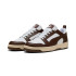 Chaussures Puma Rebound V6 Lo Blanc Chocolat, Homme