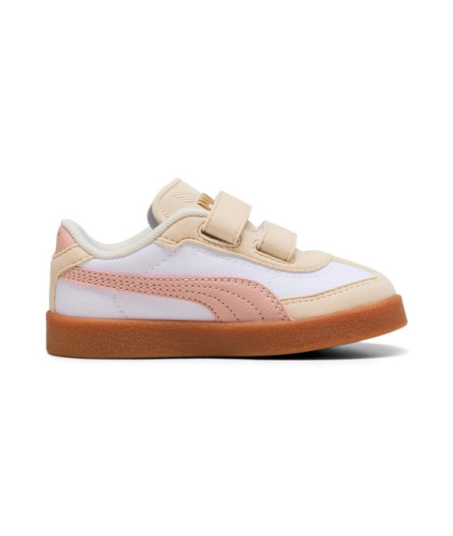 Zapatillas Puma Club Ii Era Cv, Blanco Rose, Niño