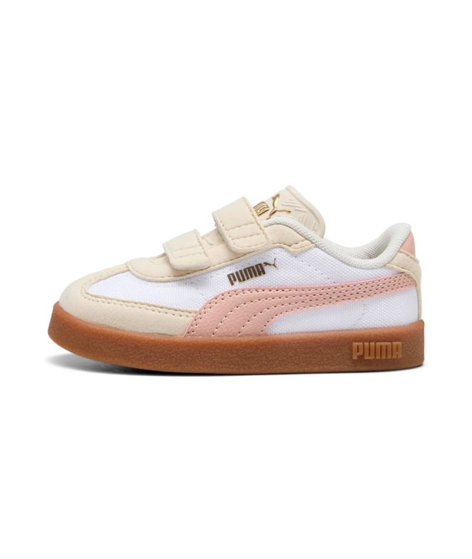 Zapatillas Puma Club Ii Era Cv, Blanco Rose, Niño