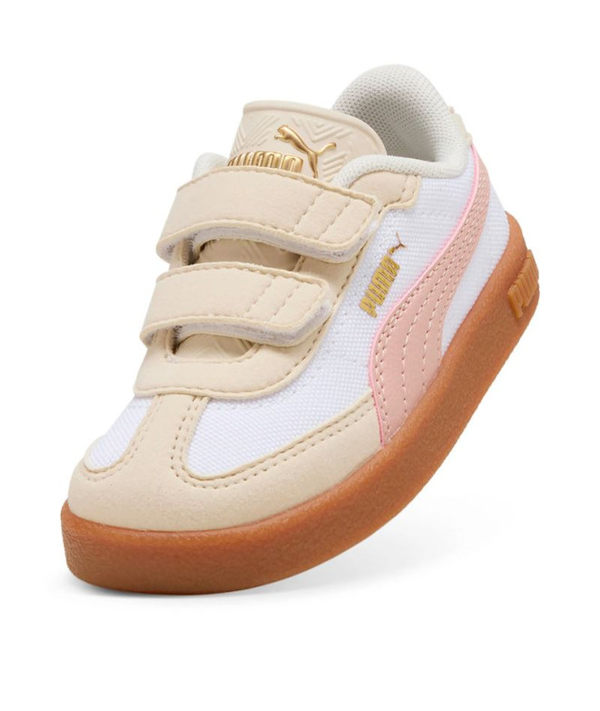Zapatillas Puma Club Ii Era Cv, Blanco Rose, Niño