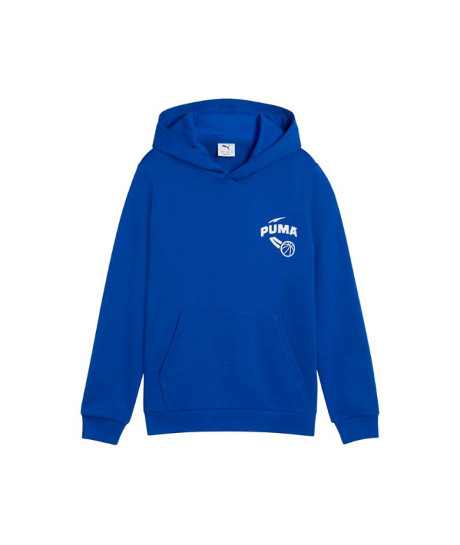 Sweat Puma Basketball Posterize Enfant Bleu