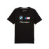 Camiseta Puma Bmw Essentials Logo , Negro, Hombre