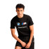 Camiseta Puma Bmw Essentials Logo , Negro, Hombre