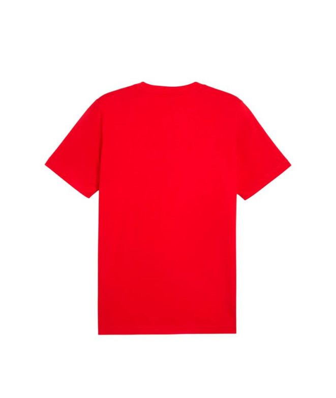 Camiseta Puma Essentials Vermelho