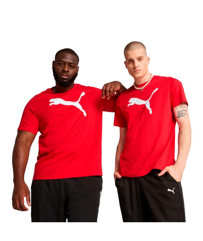 Camiseta Puma Essentials Rojo