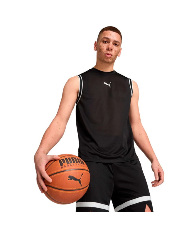 Camiseta de Basquetebol Puma Winning t Mesh Ta,...