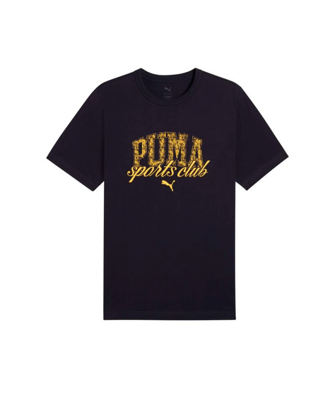 Camiseta Puma Class Graphic Homem Azul Marinho