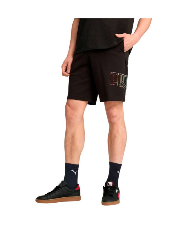 Calça Puma Essentials Logo Lab Executi, Preto,...