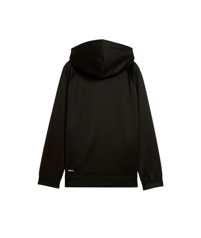 Sudadera Puma Active Sports Graphi, Negro Infantil