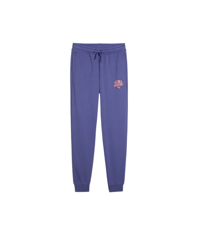 Pantalon Puma Class Sweatpant Fille Bleu