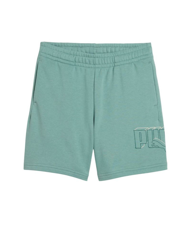 Calça Puma Essentials Logo Lab Executi Infantil Verde