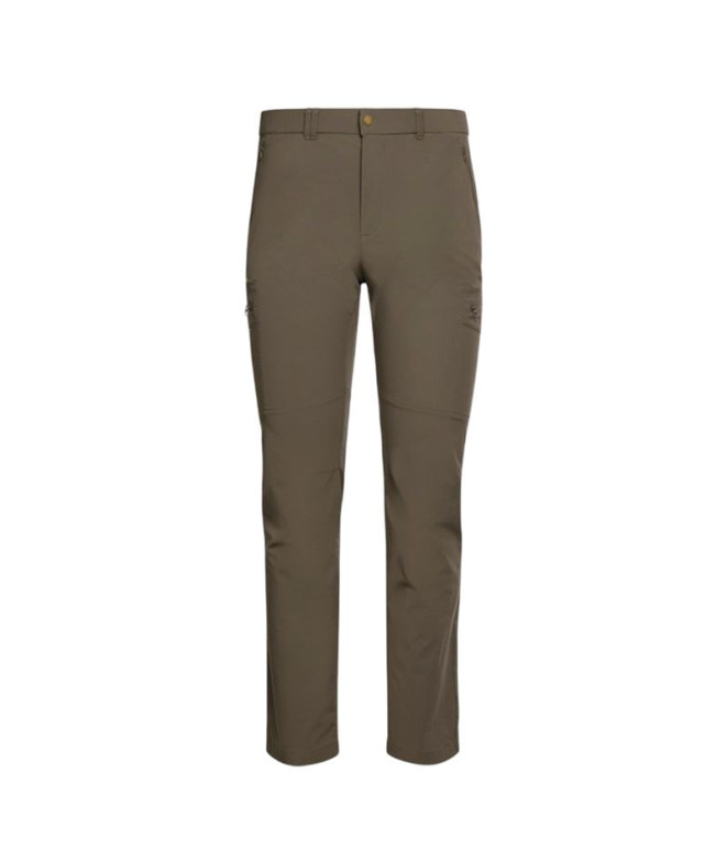 Pantalons Largos Trangoworld Risco Homme Marron