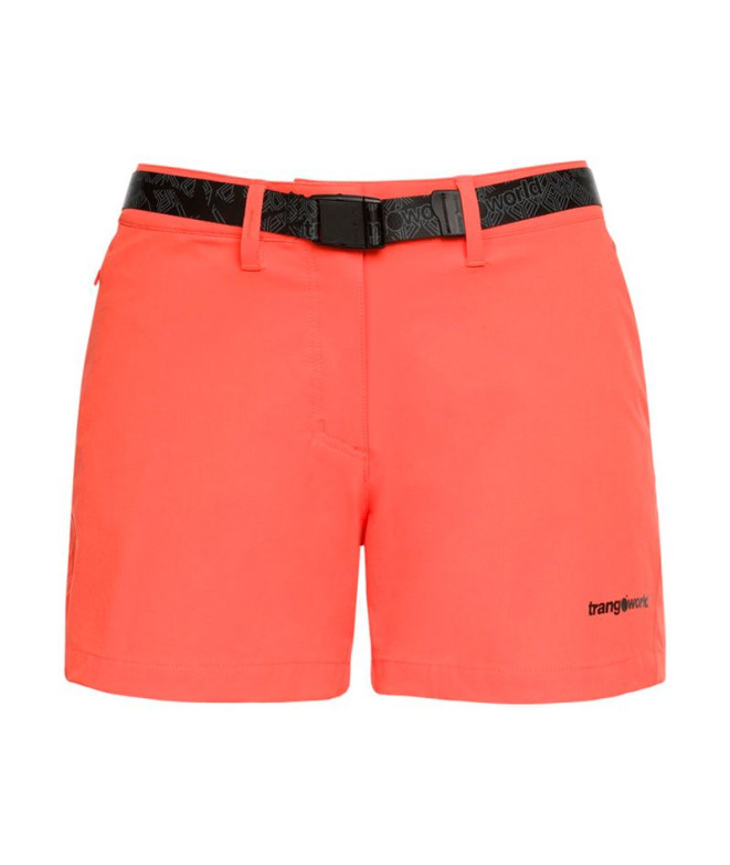 Pantalones Cortos Trangoworld Ambert Mujer Coral