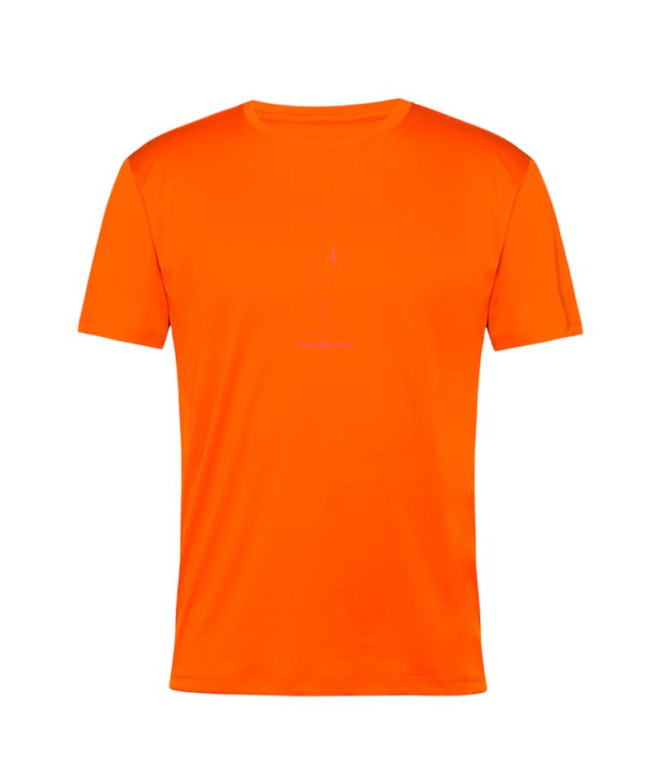 Camiseta Trangoworld Adigo Hombre Naranja
