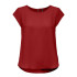 Camiseta Only Onlvic S/S Solid Noos Syrah Mujer