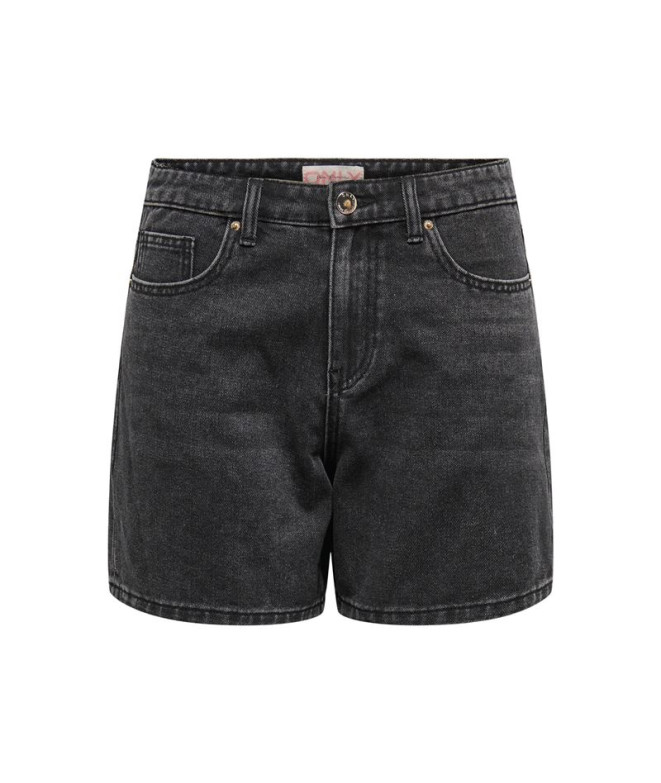 Pantalones Only Onlphine Dnm Mas0003 Noos Black Denim Mujer