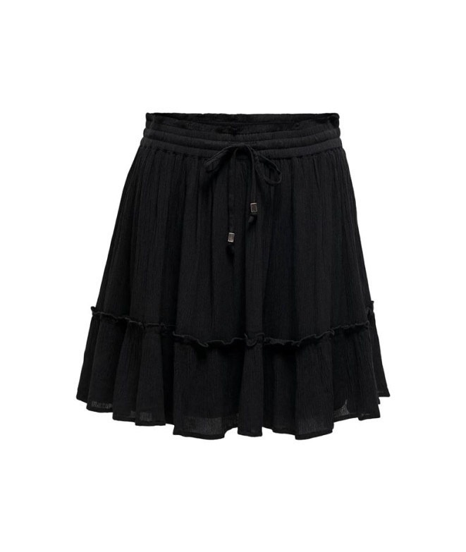 Falda Only Onlibiza Life Short Noos Black Mujer