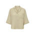 Chemise Only Onlthyra Ss Noos Oxford Tan Femme