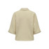 Camisa Only Onlthyra Ss Noos Oxford Tan Mujer