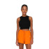 Camiseta Only Onlvilma S/L Cropped Tank Noos Black Mujer